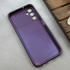 قاب گوشی Galaxy A14 سامسونگ سیلیکونی Lens زیر بسته طرح آیفون بنفش کد 119965