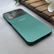 قاب گوشی Galaxy A14 سامسونگ سیلیکونی Lens زیر بسته طرح آیفون سبز کد 119966