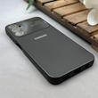 قاب گوشی Galaxy A14 سامسونگ سیلیکونی Lens زیر بسته طرح آیفون مشکی کد 119967