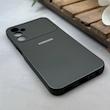 قاب گوشی Galaxy A15 سامسونگ سیلیکونی Lens زیر بسته طرح آیفون مشکی کد 119968