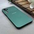 قاب گوشی Galaxy A15 سامسونگ سیلیکونی Lens زیر بسته طرح آیفون سبز کد 119969