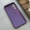 قاب گوشی Galaxy A15 سامسونگ سیلیکونی Lens زیر بسته طرح آیفون بنفش کد 119970