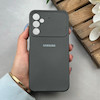 قاب گوشی Galaxy A24 سامسونگ سیلیکونی Lens زیر بسته طرح آیفون مشکی کد 119974