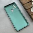قاب گوشی Galaxy A21S سامسونگ سیلیکونی Lens زیر بسته طرح آیفون سبز کد 119977