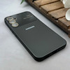 قاب گوشی Galaxy A34 سامسونگ سیلیکونی Lens زیر بسته طرح آیفون مشکی کد 119980