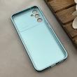 قاب گوشی Galaxy A34 سامسونگ سیلیکونی Lens زیر بسته طرح آیفون آبی روشن کد 119982