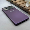 قاب گوشی Galaxy A51 سامسونگ سیلیکونی Lens زیر بسته طرح آیفون بنفش کد 119984