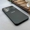 قاب گوشی Galaxy A54 سامسونگ سیلیکونی Lens زیر بسته طرح آیفون مشکی کد 119991