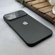 قاب گوشی iPhone 13 Pro Max آیفون سیلیکونی Lens زیر بسته طرح آیفون مشکی کد 120026