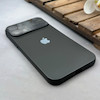 قاب گوشی iPhone 12 Pro Max آیفون سیلیکونی Lens زیر بسته طرح آیفون مشکی کد 120029
