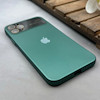قاب گوشی iPhone 11 Pro Max آیفون سیلیکونی Lens زیر بسته طرح آیفون سبز کد 120031