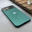 قاب گوشی iPhone 11 Pro Max آیفون سیلیکونی Lens زیر بسته طرح آیفون سبز کد 120031