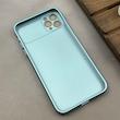 قاب گوشی iPhone 11 Pro Max آیفون سیلیکونی Lens زیر بسته طرح آیفون آبی کد 120033