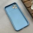 قاب گوشی iPhone 11 Pro آیفون سیلیکونی Lens زیر بسته طرح آیفون آبی کد 120035