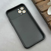قاب گوشی iPhone 11 Pro آیفون سیلیکونی Lens زیر بسته طرح آیفون مشکی کد 120036
