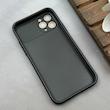 قاب گوشی iPhone 11 Pro آیفون سیلیکونی Lens زیر بسته طرح آیفون مشکی کد 120036