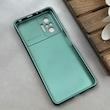 قاب گوشی Redmi Note 10 Pro 4G - Redmi Note 10 Pro Max شیائومی سیلیکونی Lens زیر بسته طرح آیفون سبز کد 120053