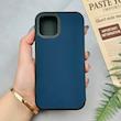 کیف گوشی موبایل iPhone 12 - iPhone 12 Pro آیفون کلاسوری اورجینال سرمه ای کد 97396