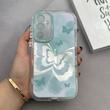 قاب گوشی Galaxy A35 سامسونگ بالشتی آینه ای محافظ لنز دار فانتزی طرح پروانه کد 121075