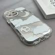 قاب گوشی iPhone 12 Pro Max آیفون بالشتی آینه ای محافظ لنز دار فانتزی طرح ابر و ماه کد 121138