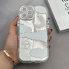قاب گوشی iPhone 12 Pro Max آیفون بالشتی آینه ای محافظ لنز دار فانتزی طرح ابر و ماه کد 121138