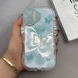 قاب گوشی iPhone 16 آیفون بالشتی آینه ای محافظ لنز دار فانتزی طرح پروانه کد 121155