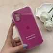 قاب گوشی iPhone 16 Plus آیفون سیلیکونی اورجینال پاک کنی درجه یک زیربسته محافظ لنزدار سرخابی کد 119759