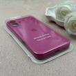 قاب گوشی iPhone 16 Plus آیفون سیلیکونی اورجینال پاک کنی درجه یک زیربسته محافظ لنزدار سرخابی کد 119759