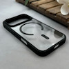 قاب گوشی iPhone 17 Pro آیفون طلقی HARD اورجینال AV شفاف مگ سیف دار Magsafe مشکی کد 119949