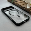 قاب گوشی iPhone 17 Pro Max آیفون طلقی HARD اورجینال AV شفاف مگ سیف دار Magsafe مشکی کد 119950