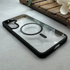 قاب گوشی Galaxy S24 FE سامسونگ طلقی HARD اورجینال AV شفاف مگ سیف دار Magsafe مشکی کد 119956