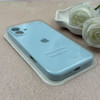 قاب گوشی iPhone 16 Plus آیفون سیلیکونی اورجینال پاک کنی درجه یک زیربسته محافظ لنزدار آبی روشن کد 119765