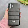 قاب گوشی Galaxy A13 4G سامسونگ طرح دار پافر چرمی محافظ لنز دار نایکی NIKE کد 97408