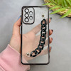 قاب گوشی Galaxy A73 سامسونگ الکتروپلیتینگ دستبندی ژله ای کارتیر مشکی کد 97437