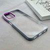 قاب گوشی Galaxy A13 4G - Galaxy A04S سامسونگ متال کیس Metal طرح پشت طلق شفاف دور سیلیکونی یاسی کد 120824