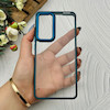 قاب گوشی Xiaomi 12 - Xiaomi 12X شیائومی متال کیس Metal طرح پشت طلق شفاف دور سیلیکونی سرمه ای کد 120871