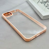 قاب گوشی Redmi 9C - Redmi 10A - Poco C3 شیائومی متال کیس Metal طرح پشت طلق شفاف دور سیلیکونی گلبهی کد 120906