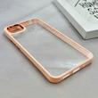 قاب گوشی Redmi 9C - Redmi 10A - Poco C3 شیائومی متال کیس Metal طرح پشت طلق شفاف دور سیلیکونی گلبهی کد 120906