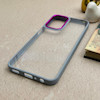 قاب گوشی Galaxy A23 سامسونگ متال کیس Metal طرح پشت طلق شفاف دور سیلیکونی یاسی کد 121187