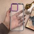 قاب گوشی  Redmi Note 12 5G - Poco X5 - Redmi Note 12 China شیائومی متال کیس Metal طرح پشت طلق شفاف دور سیلیکونی یاسی کد 121218