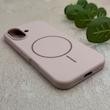 قاب گوشی iPhone 17 آیفون سیلیکونی اورجینال پاک کنی مگ سیف دار Magsafe درجه یک زیربسته کالباسی کد 121286