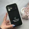 قاب گوشی iPhone 17 Pro Max آیفون سیلیکونی اورجینال پاک کنی درجه یک زیربسته محافظ لنزدار مشکی کد 120635