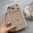 قاب گوشی iPhone 17 Pro Max آیفون سیلیکونی اورجینال پاک کنی درجه یک زیربسته محافظ لنزدار گلبهی کد 120650