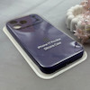 قاب گوشی iPhone 17 Pro Max آیفون سیلیکونی اورجینال پاک کنی درجه یک زیربسته محافظ لنزدار بنفش تیره کد 120651