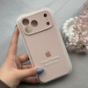 قاب گوشی iPhone 17 Pro Max آیفون سیلیکونی اورجینال پاک کنی درجه یک زیربسته محافظ لنزدار صورتی روشن کد 120652