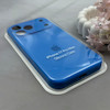 قاب گوشی iPhone 17 Pro Max آیفون سیلیکونی اورجینال پاک کنی درجه یک زیربسته محافظ لنزدار آبی تیره کد 120655