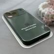 قاب گوشی iPhone 17 Pro Max آیفون سیلیکونی اورجینال پاک کنی درجه یک زیربسته محافظ لنزدار سبز کد 120661