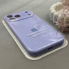 قاب گوشی iPhone 17 Pro Max آیفون سیلیکونی اورجینال پاک کنی درجه یک زیربسته محافظ لنزدار بنفش کد 120671