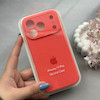 قاب گوشی iPhone 17 Pro آیفون سیلیکونی اورجینال پاک کنی درجه یک زیربسته محافظ لنزدار گوجه ای کد 120675