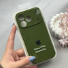قاب گوشی iPhone 17 Pro آیفون سیلیکونی اورجینال پاک کنی درجه یک زیربسته محافظ لنزدار سبز کد 120682
